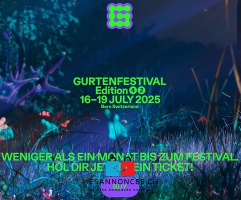 Pass 4 jours Festival du Gurten 2025