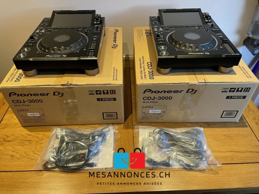 Pioneer CDJ-3000, Pioneer DJM-A9, Pioneer DJM-V10