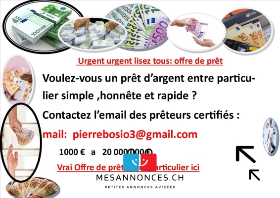 pretalgerie@gmail.com offre de prêt entre particu