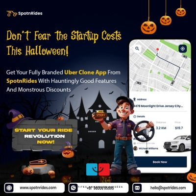 Uber Clone App - SpotnRides