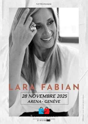 Concert Lara Fabian pour vendredi 28 novembre 2025